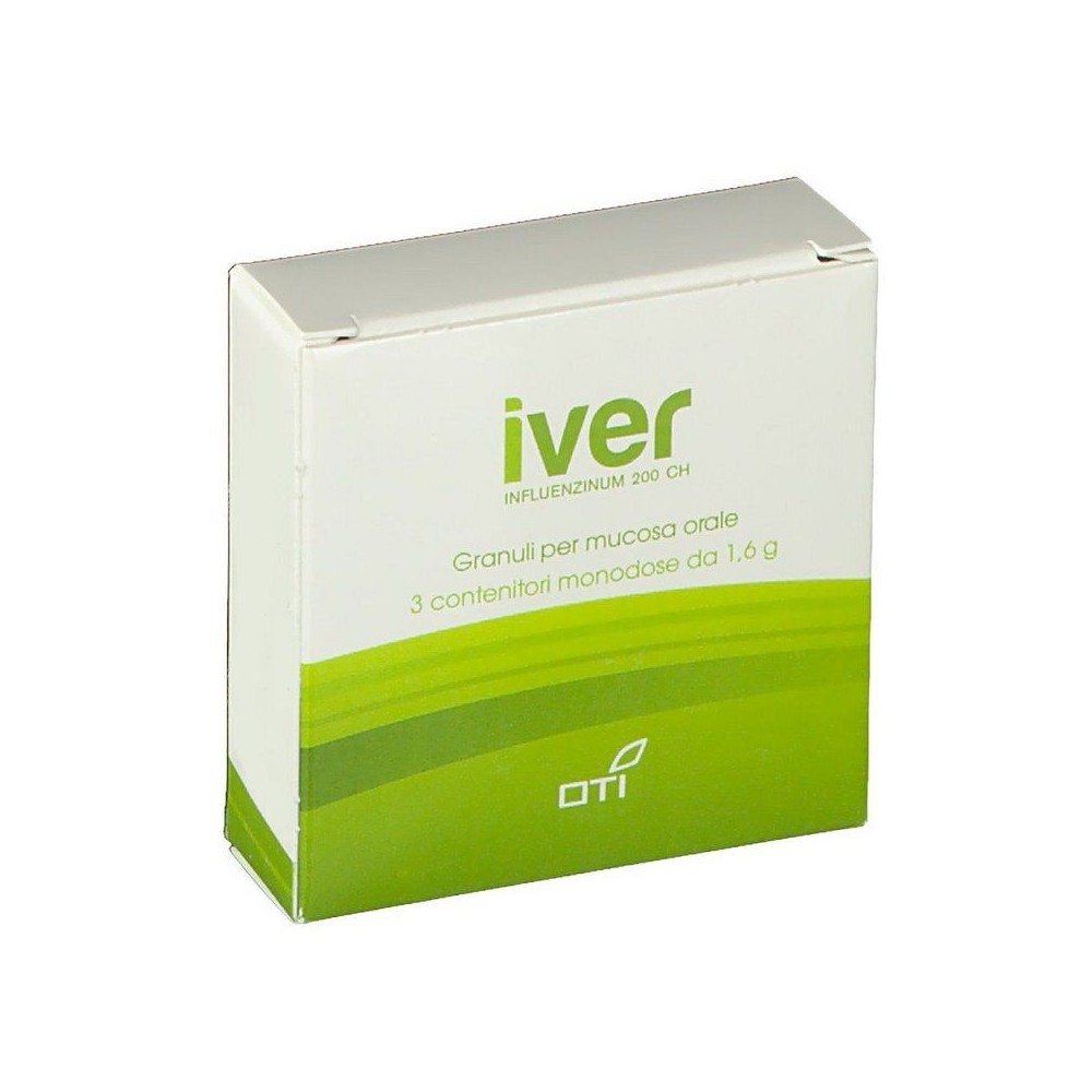 Iver OTI 200CH 3 Tubi Dose - Prevenzione Omeopatica Influenza