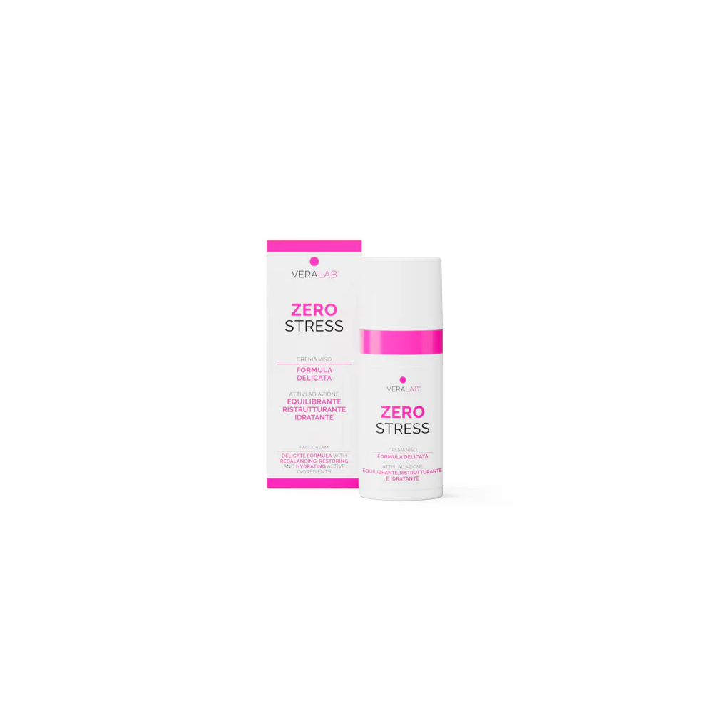 Veralab Zero Stress Travel 15ml - Crema Viso Nutriente e Lenitiva