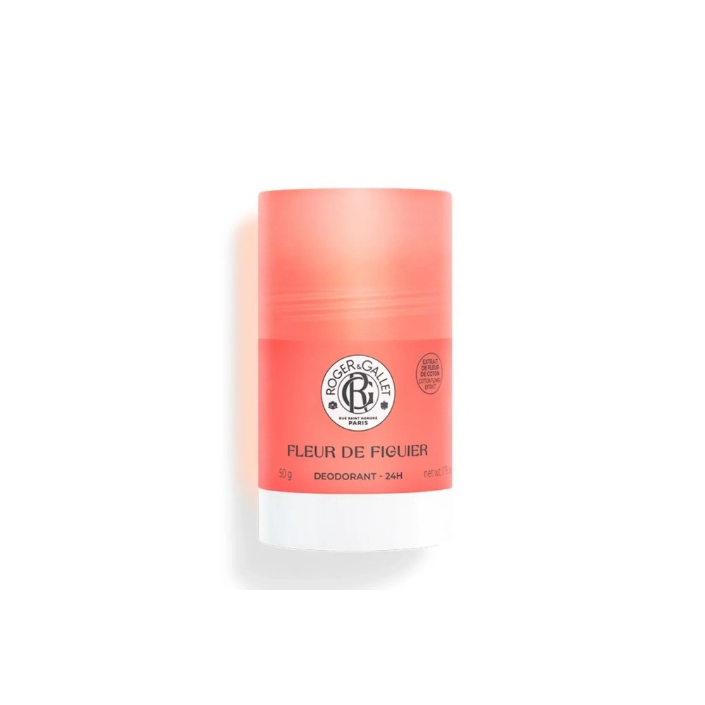 Roger & Gallet Déodorant Fleur de Figuier 50 g – Deodorante Solido Fresco e Naturale