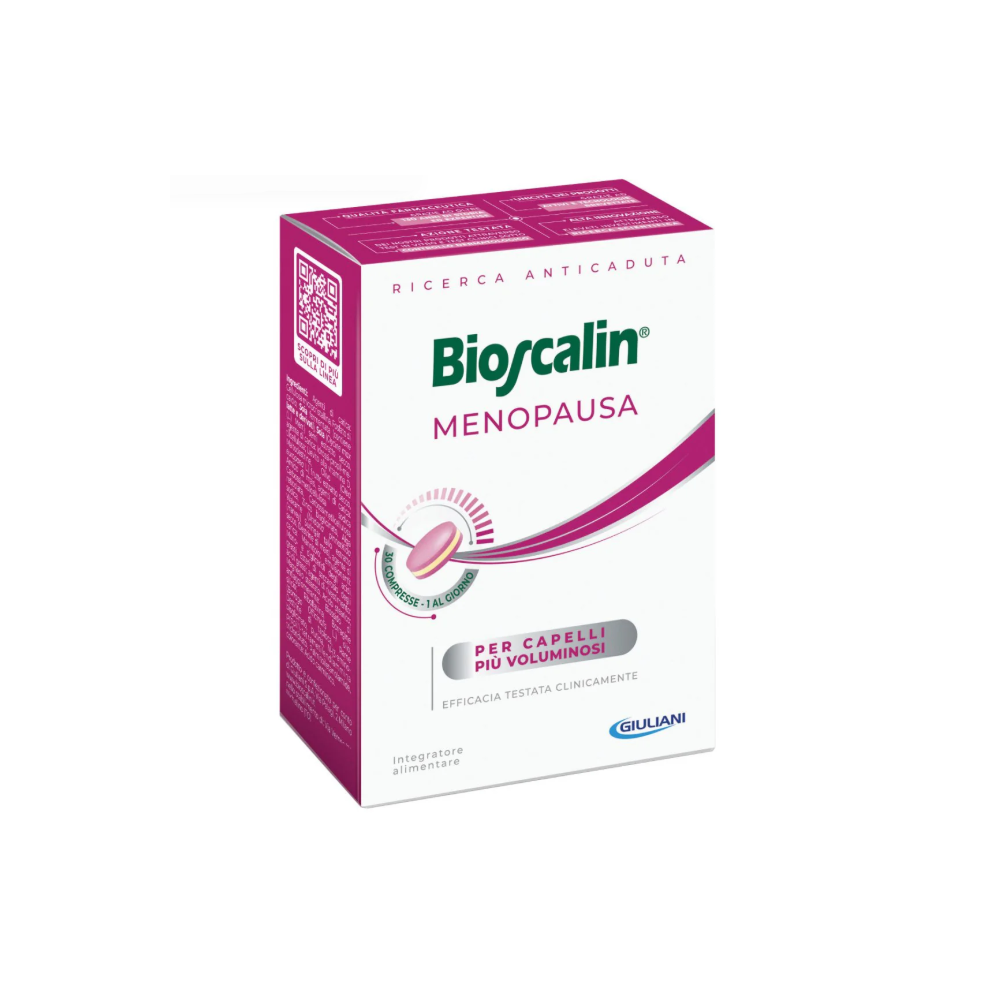 Bioscalin Menopausa 30 Compresse – Integratore per la Salute dei Capelli in Menopausa