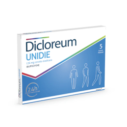 Dicloreum Unidie 5 Cerotti 136 mg - Azione 24h sul Dolore