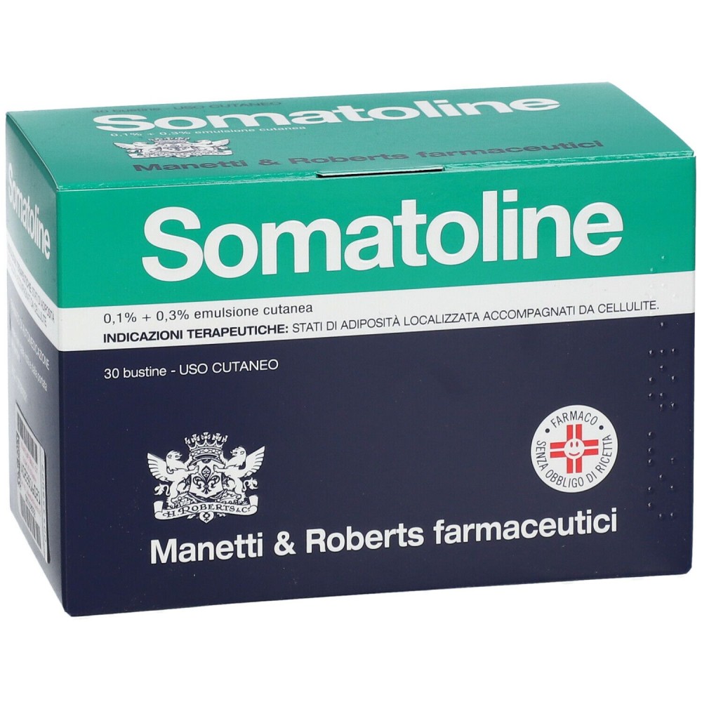 Somatoline 0,1% + 0,3% Emulsione Cutanea – Trattamento Farmacologico per la Cellulite