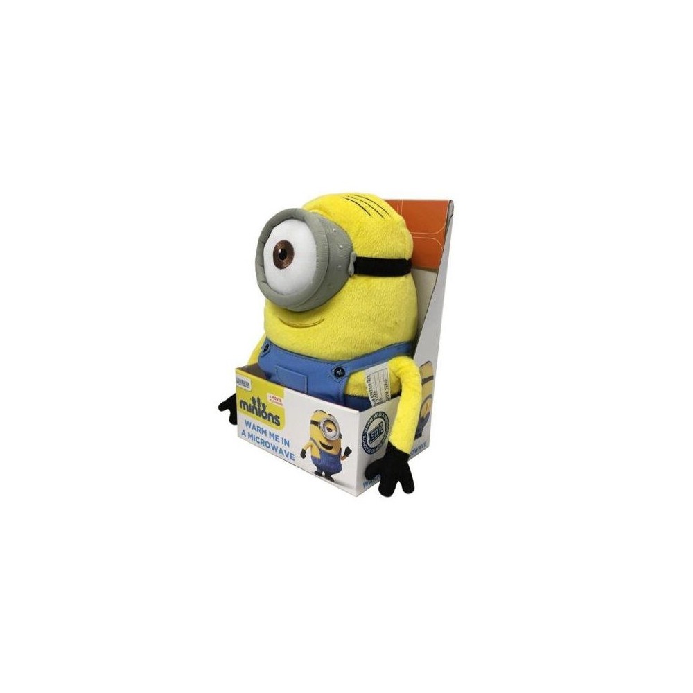 Warmies Peluche Termico Minion Stuart – Un Caldo e Rilassante Abbraccio