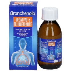Bronchenolo Sedativo e Fluidificante Sciroppo 150ml – Doppia Azione per Tosse Secca e Grassa