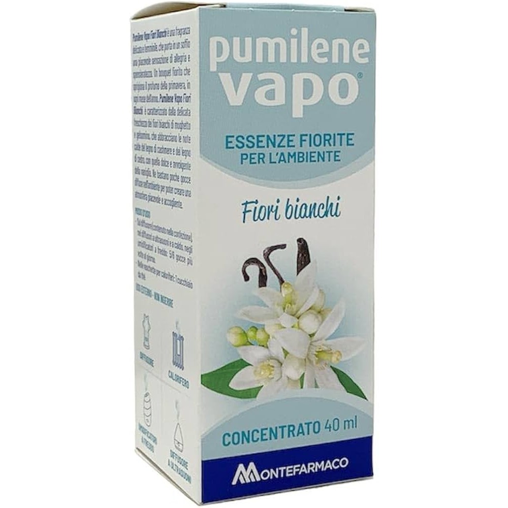 Pumilene Vapo Essenze Fiorite Per Ambiente Fiori Bianchi 40ml