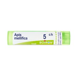 Apis Mellifica 5CH Granuli Omeopatici - Rimedio per Edemi, Punture e Infiammazioni