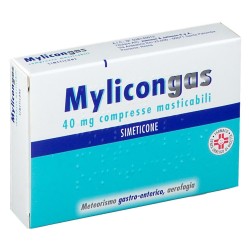 Mylicongas 40mg - 50 Compresse Masticabili per Meteorismo e Gonfiore