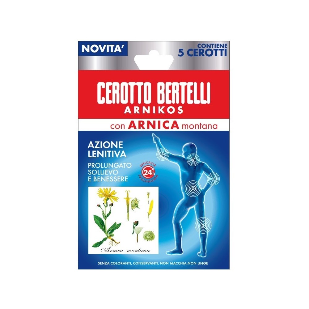 Bertelli cerotto arnikos 5pz