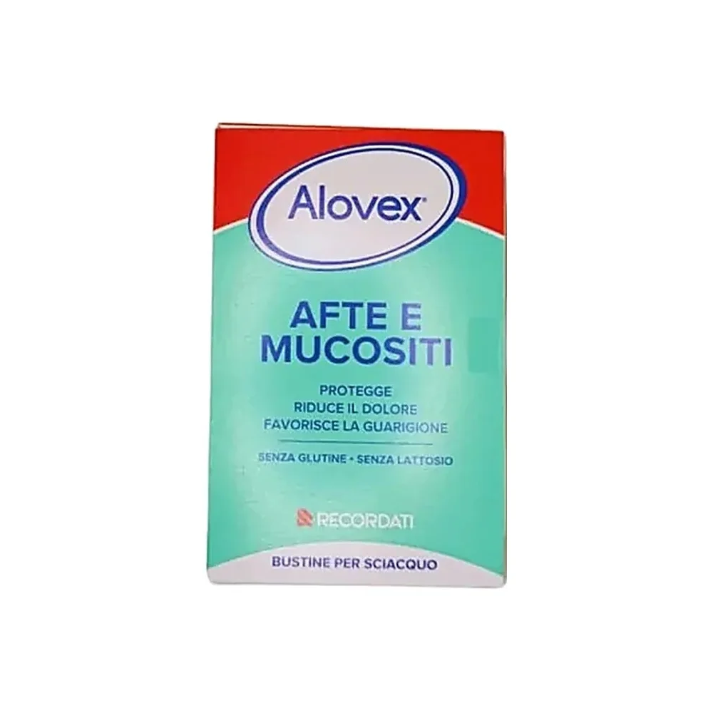 Alovex Afte e Mucositi Bustine: Trattamento Protettivo e Lenitivo
