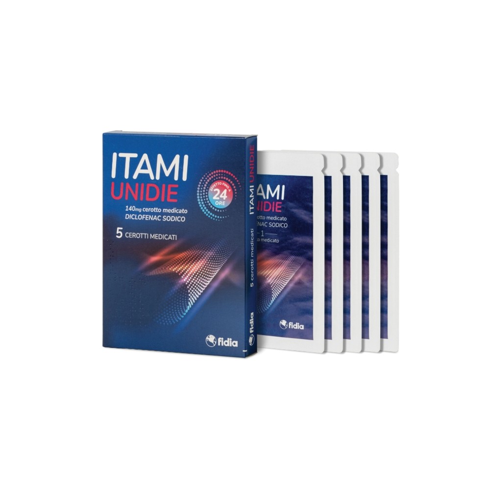 Itami Unidie 5 Cerotti Medicati 140 mg