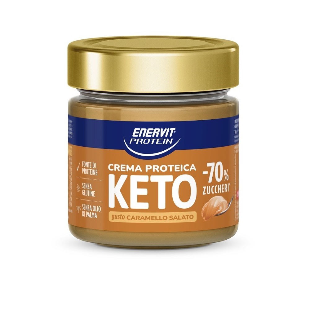Enervit Protein Crema Keto Caramello Salato 180 g