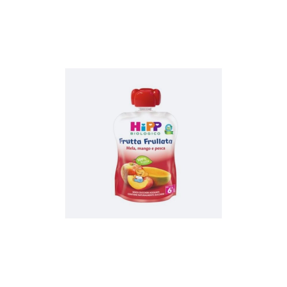 Hipp Frutta Frullata Mela Mango e Pesca 90 g