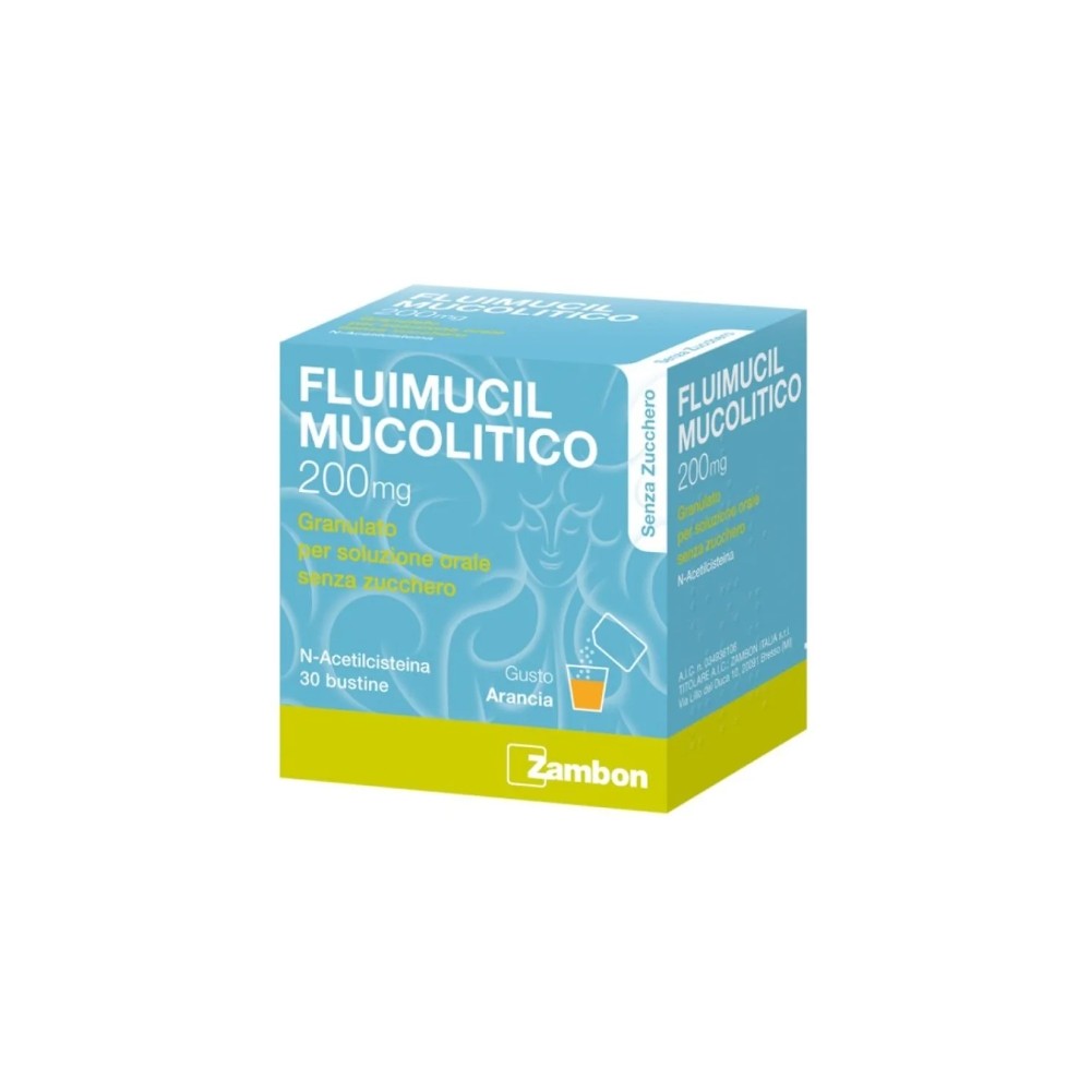 Fluimucil Mucolitico 30 Buste 200 mg