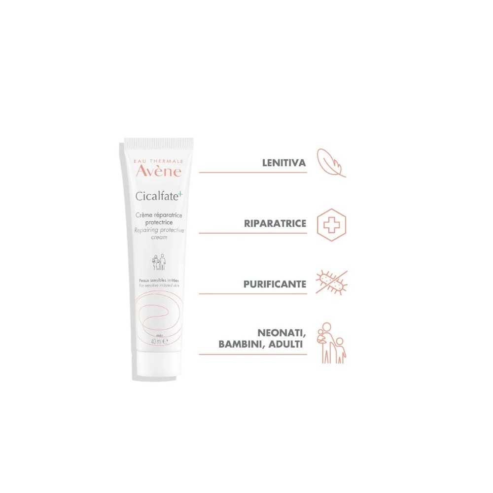 Avène Cicalfate Crema Ristrutturante Protettiva 40 ml: Sollievo e Riparazione