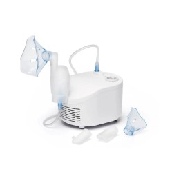 Omron Nebulizzatore a Compressore C101 Essential Dispositivo Aerosol per Adulti e Bambini