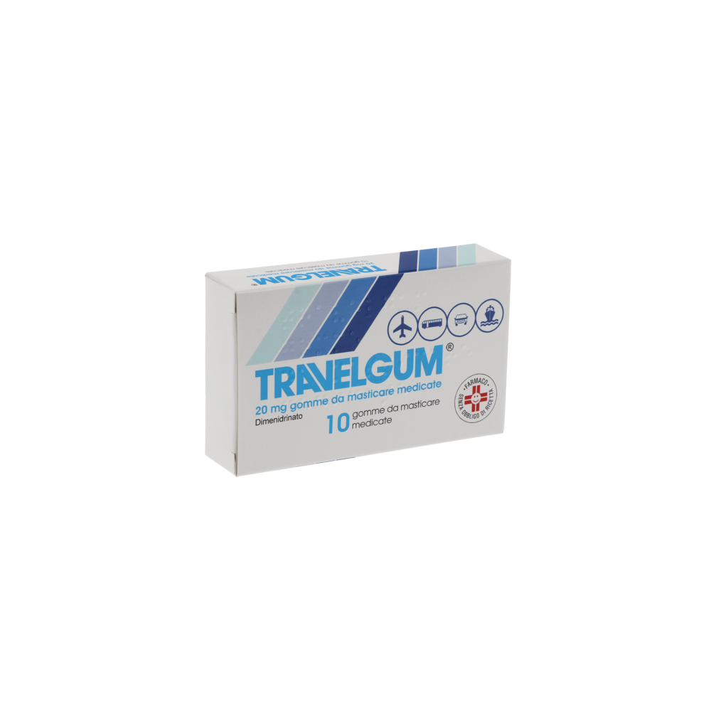 Travelgum 10gomme mast 20mg