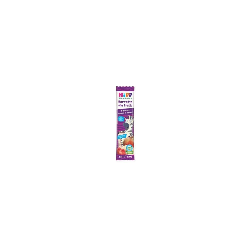 Hipp Bio Barretta Alla Frutta Banana Lamponi Cereali 23g