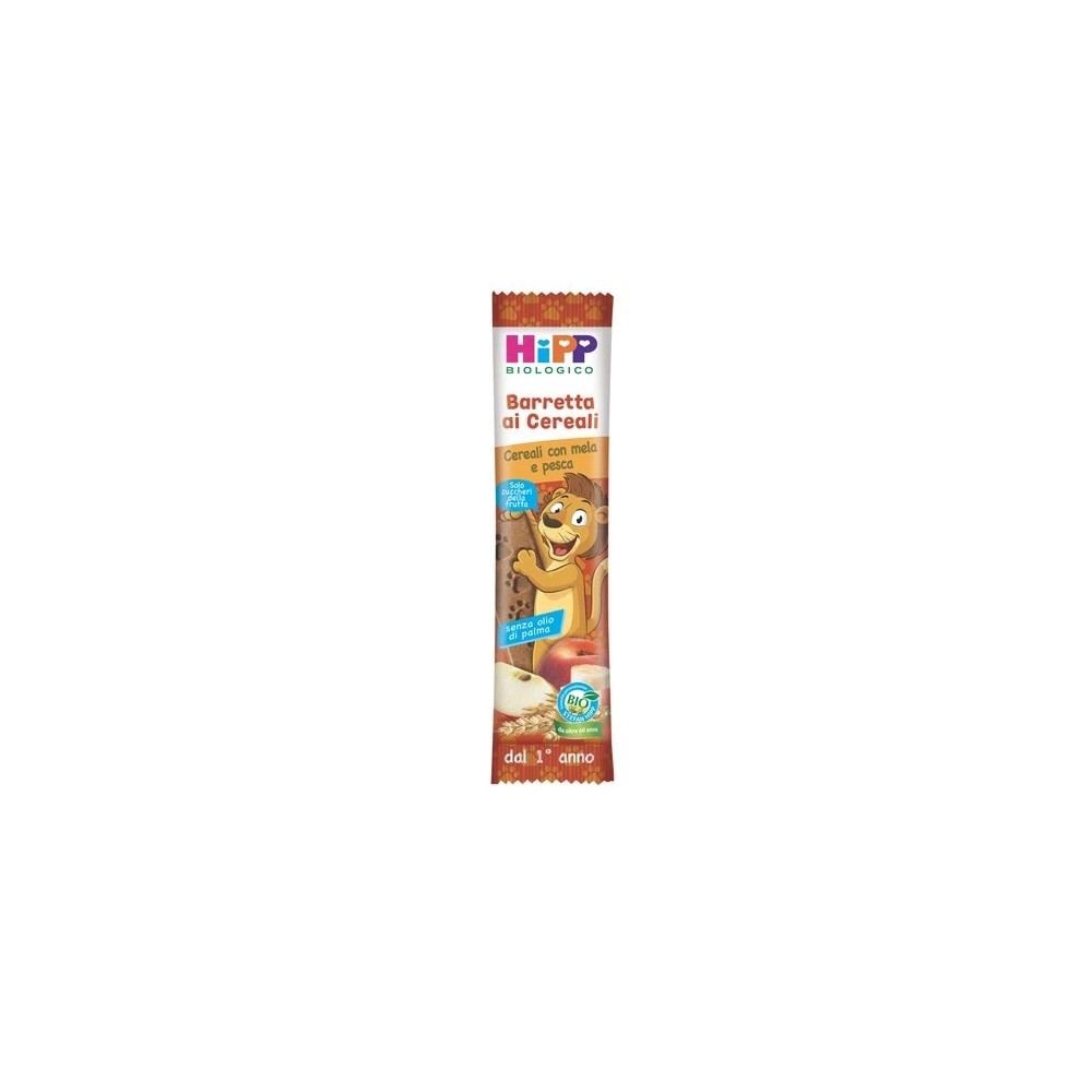 Hipp Bio Barretta Cereali Mela Pesca 20g