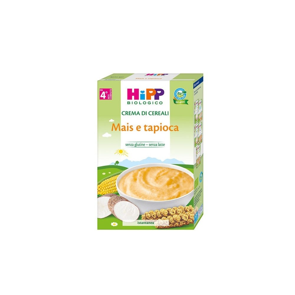 Hipp Bio Crema Di Cereali Mais/Tapioco 200g 4Mesi+