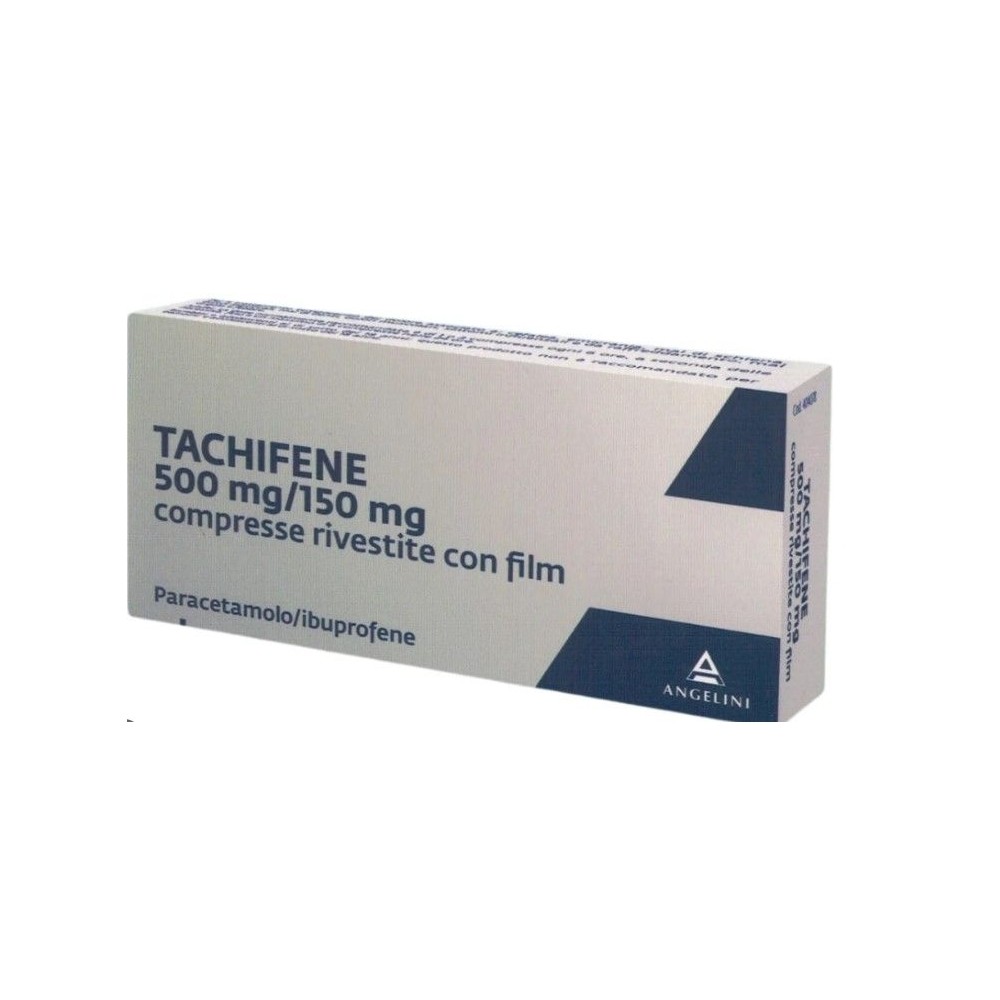 Tachifene 16 compresse rivestite 500mg+150mg 500mg+150mg