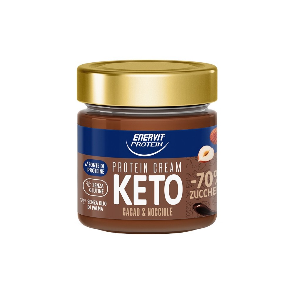 Enervit Protein Cream Keto Cacao e Nocciole 180 g