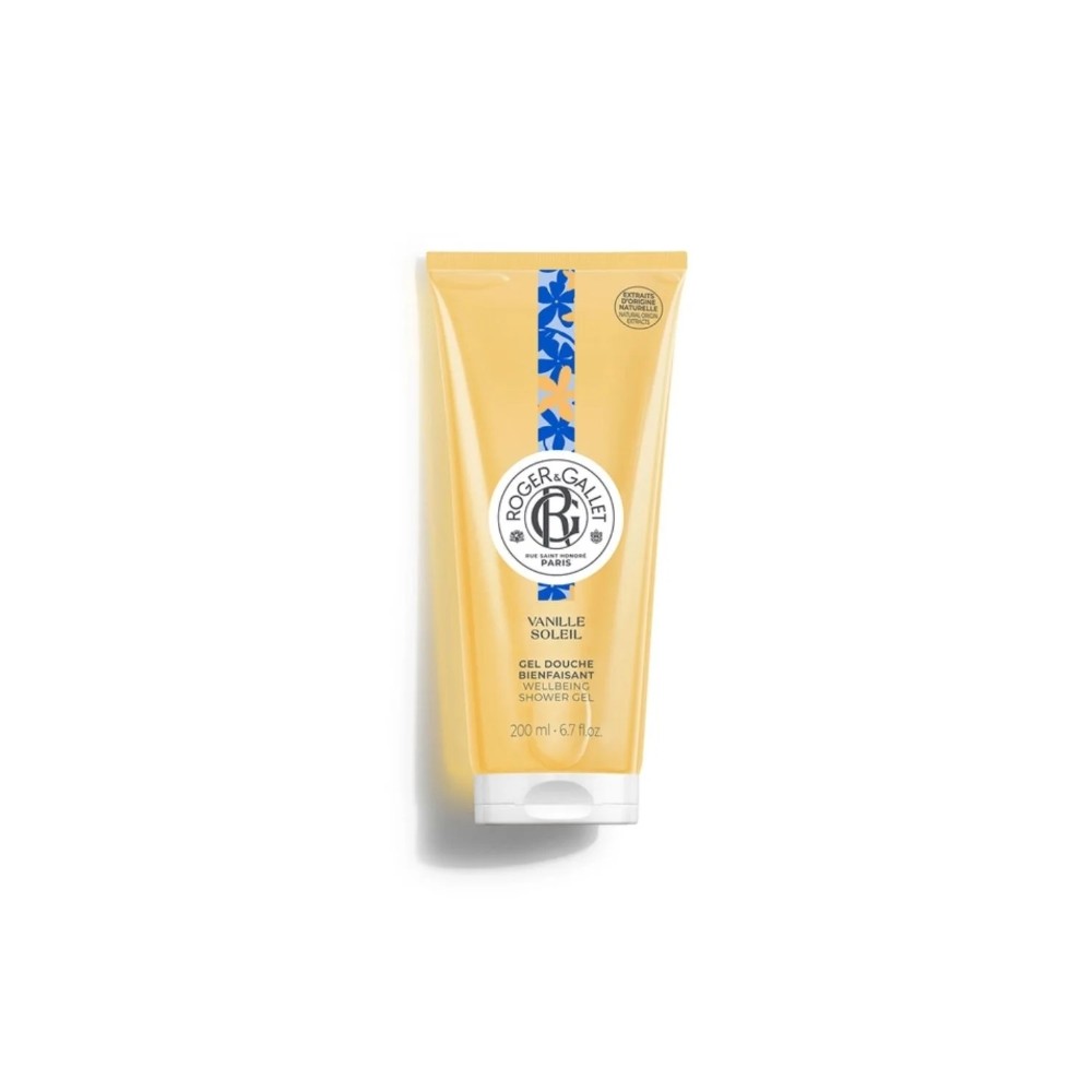Roger & Gallet Vanille Soleil Gel Doccia di Benessere 200 ml