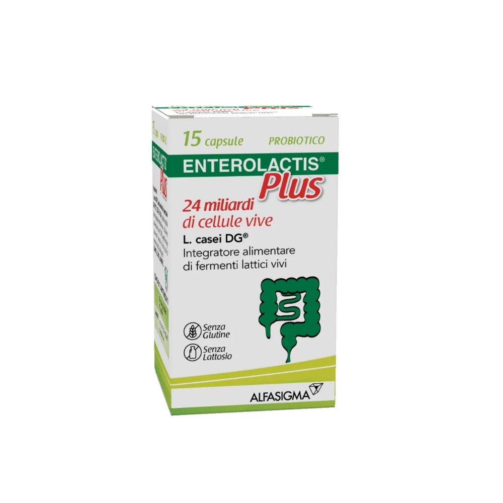 Enterolactis Plus 15 Capsule