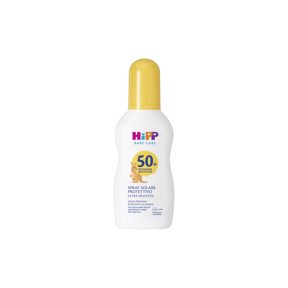 HiPP Spray Solare Protettivo SPF 50+ 150 ml | Bambini e neonati