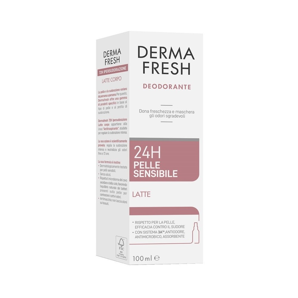 Dermafresh 24hp/senslat100ml