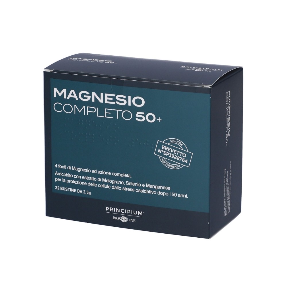 Magnesio Completo 50+ Integratore per Muscoli e Nervi 32 Bustine