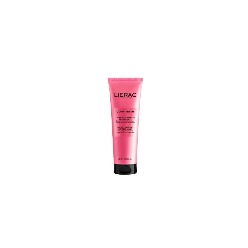 Lierac Glow Fresh Maschera Rivitalizzante Express Rimpolpante Viso 75 ml