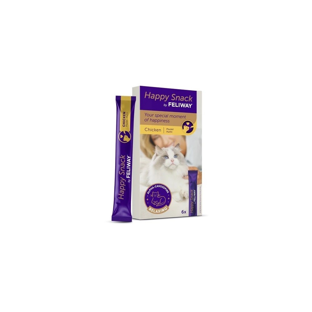 Feliway happy snackpollo6stk