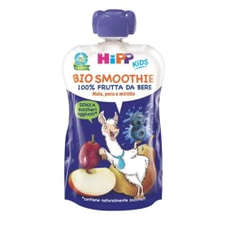 HiPP Smoothie Frutta da Bere Mela, Pera e Mirtillo 120ml