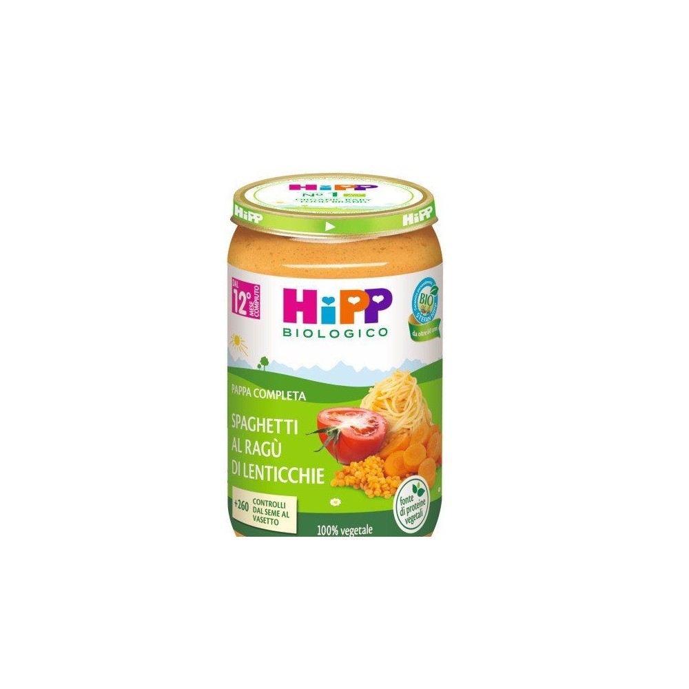 HiPP Spaghetti al Ragù di Lenticchie 250 g