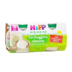 HiPP Biologico Formaggino Classico 2 Pezzi 80 g
