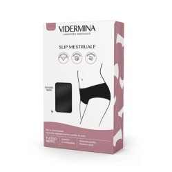 Vidermina Slip Mestruale Riutilizzabile Taglia M Nero 1 Slip