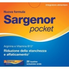Sargenor pocket 20 bustine nf