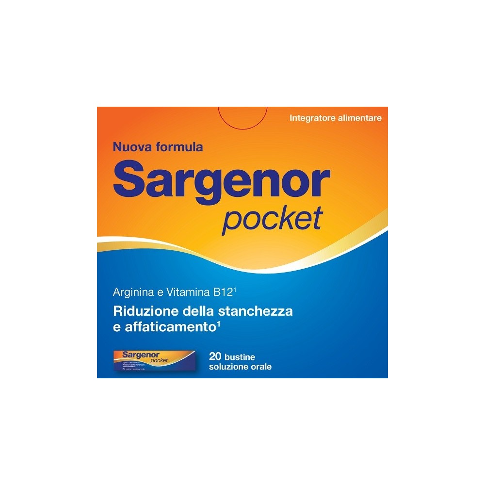 Sargenor pocket 20 bustine nf