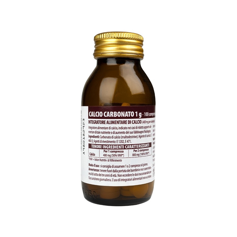 Calcio carbonato nf 1g 100 compresse