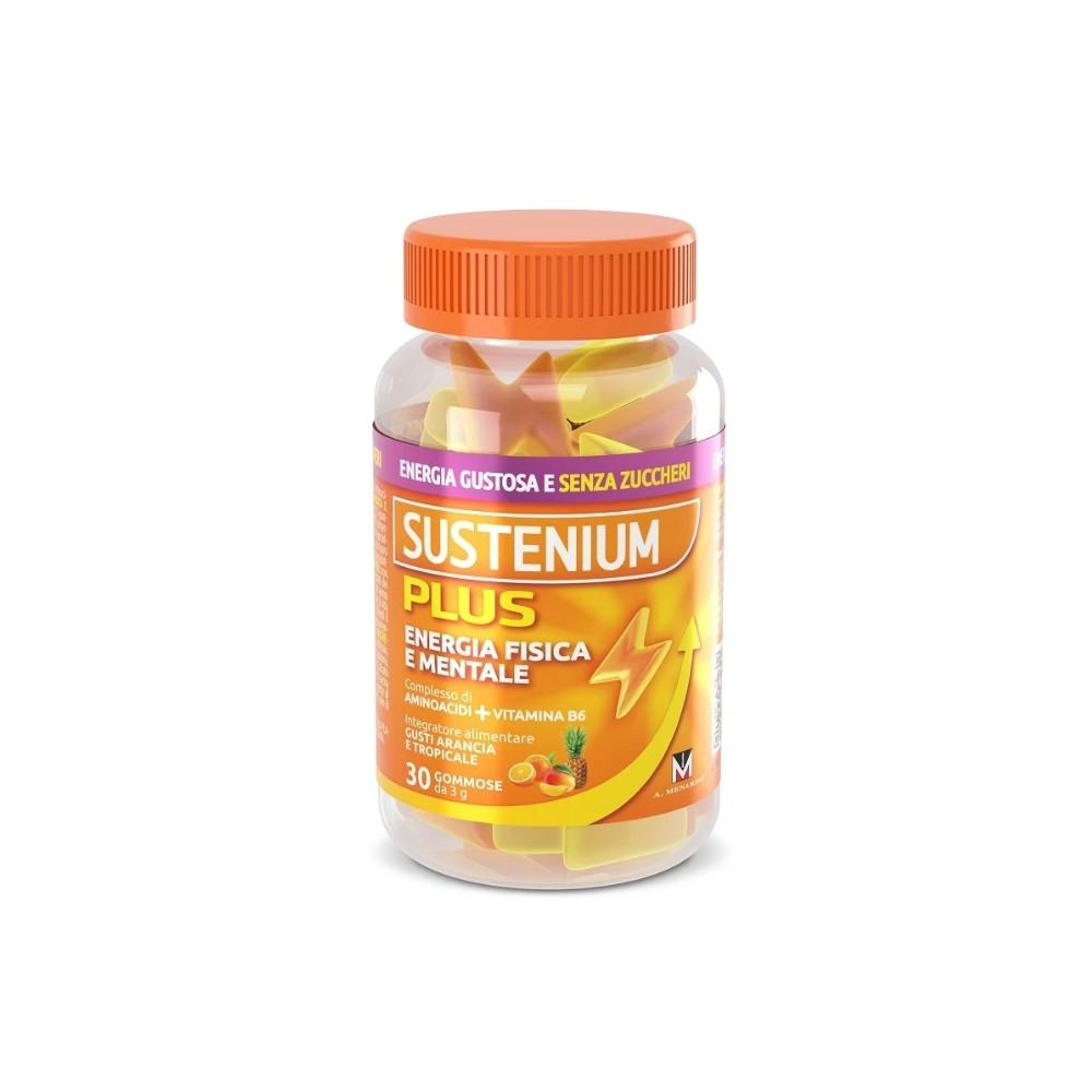 Sustenium Plus Integratore Alimentare 30 Gommose da 3 g