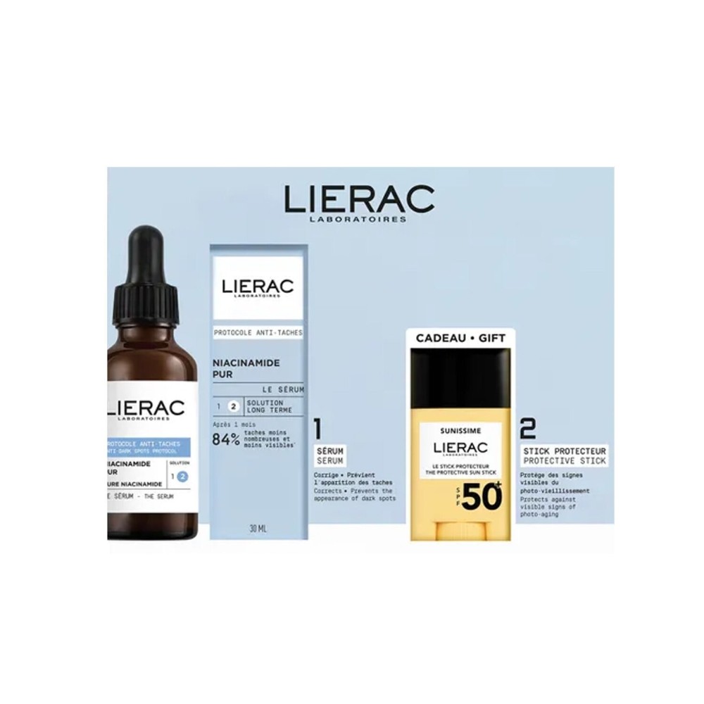 Lierac Cofanetto Protocollo Anti-Macchie – Siero Anti-Macchie Scure + Stick Protettore SPF50+