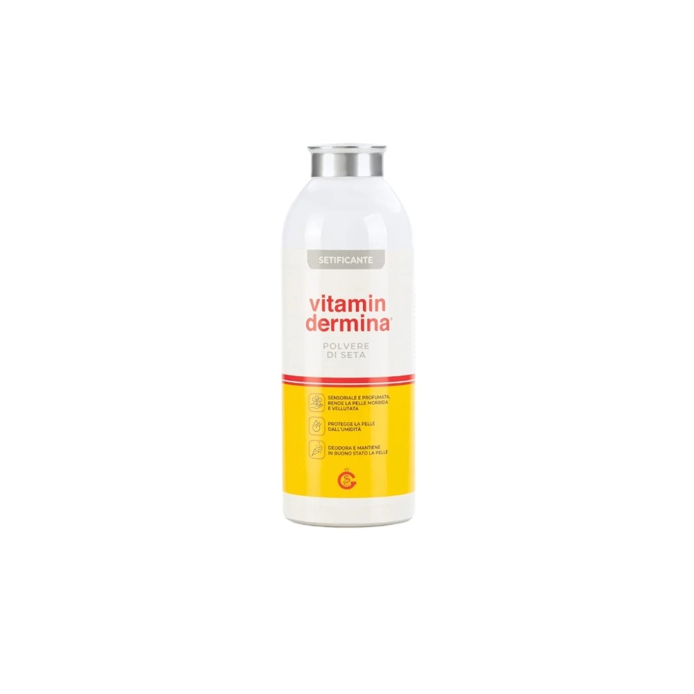 Vitamindermina Polvere Di Seta Assorbente e Lenitiva 100g