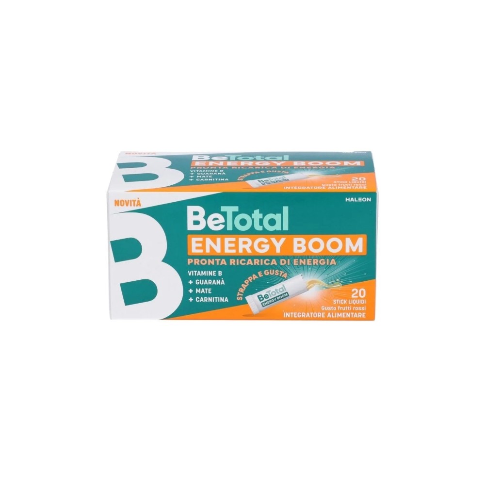 BeTotal Energy Boom Integratore Alimentare - 20 Stick