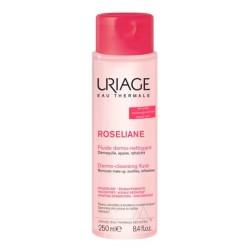 Uriage Roséliane Fluido Dermo-Detergente Lenitivo Viso 250 ml